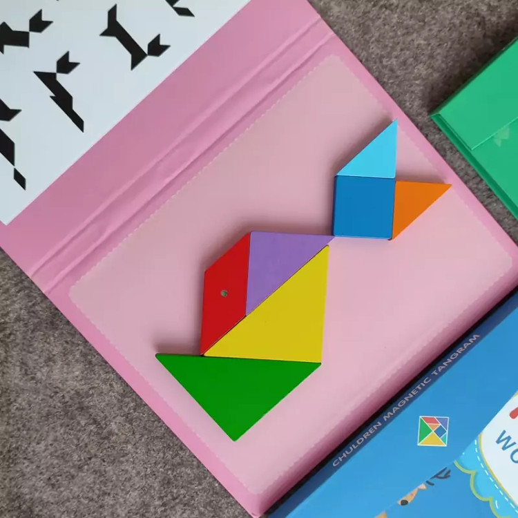 تانگرام چوبی وارداتی