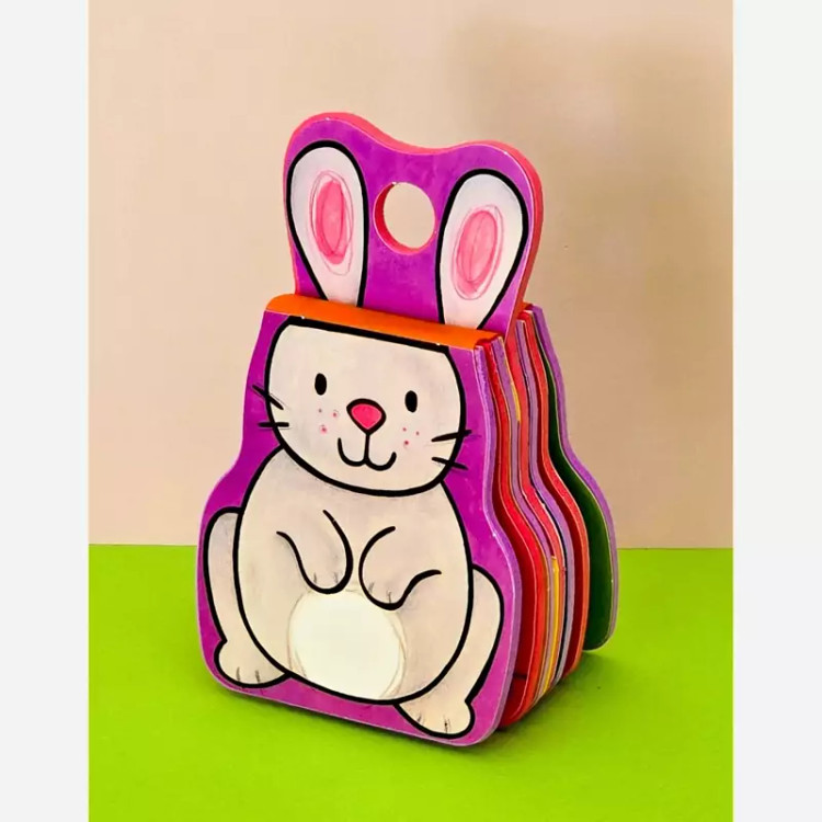 کتاب شعر فومی بافرزندان جلد خرگوش