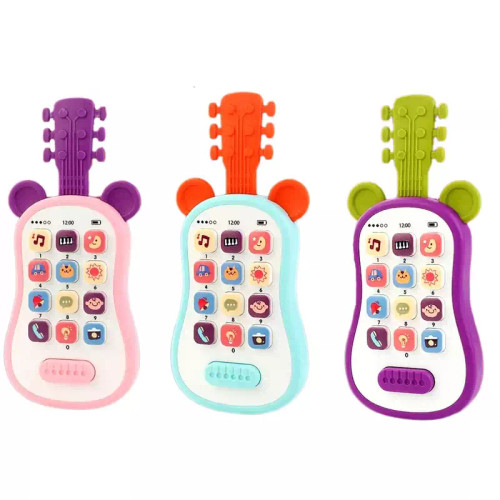 اسباب بازی موبایل موزیکال گوشه های سیلیکونی دار