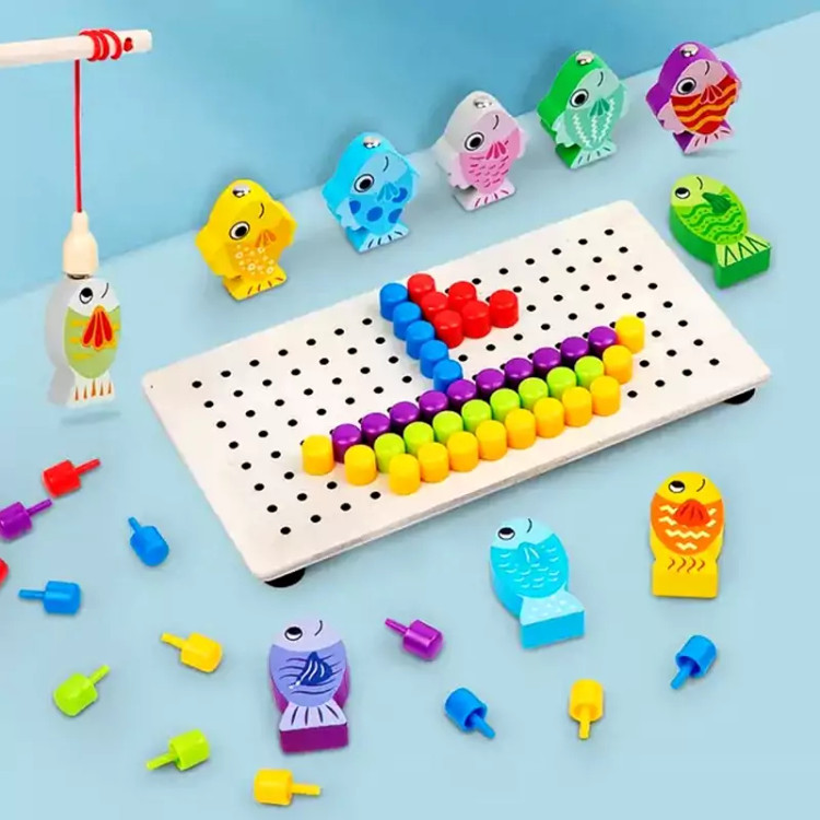 پازل سوزنی رنگ چین