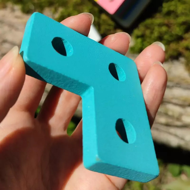 پایه اشکال پازلی چوبی باکیفیت