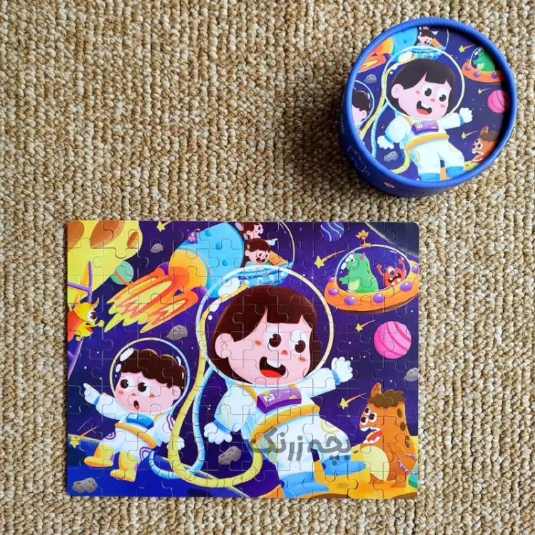 پازل صد تکه وارداتی طرح فضا