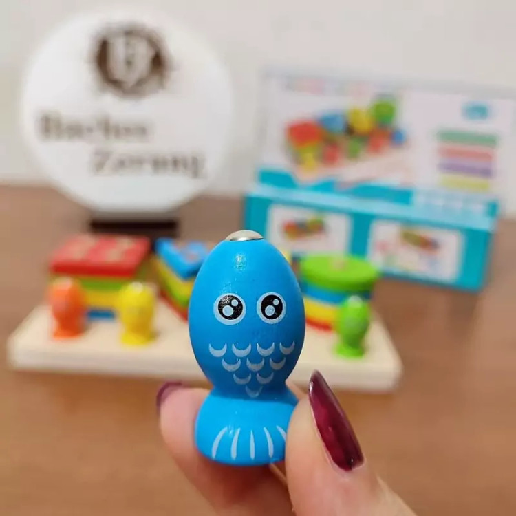 ماهیگیری چوبی کودک