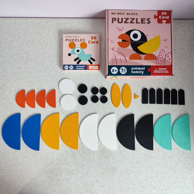 خرید بازی چوبی تطابق اشکال