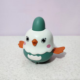 اسباب بازی فشاری طرح مرغ رنگ سبز