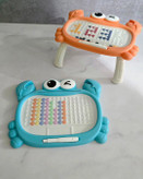 اسباب بازی برد مگنتی(صفحه طراحی مگنتی) خرچنگ آبی رنگ