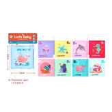 کتاب پارچهای وارداتی نوزاد به همراه دندانگیر و سوت