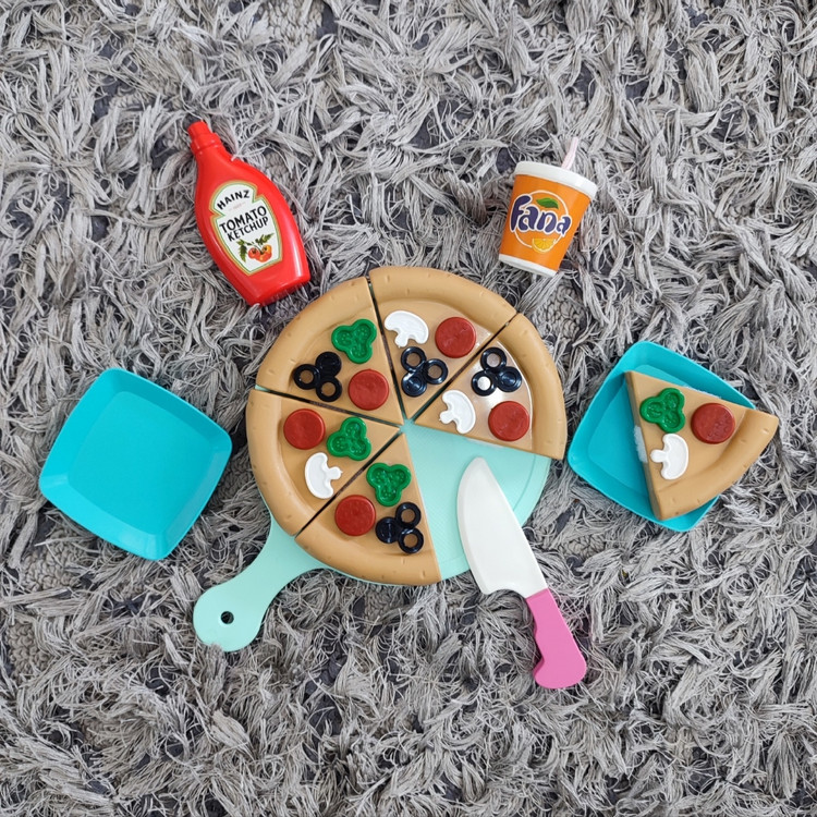 اسباب بازی پیتزا برشی