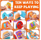 اسباب بازی بیزی بال فضایی ده کار ( سنسوری برد)