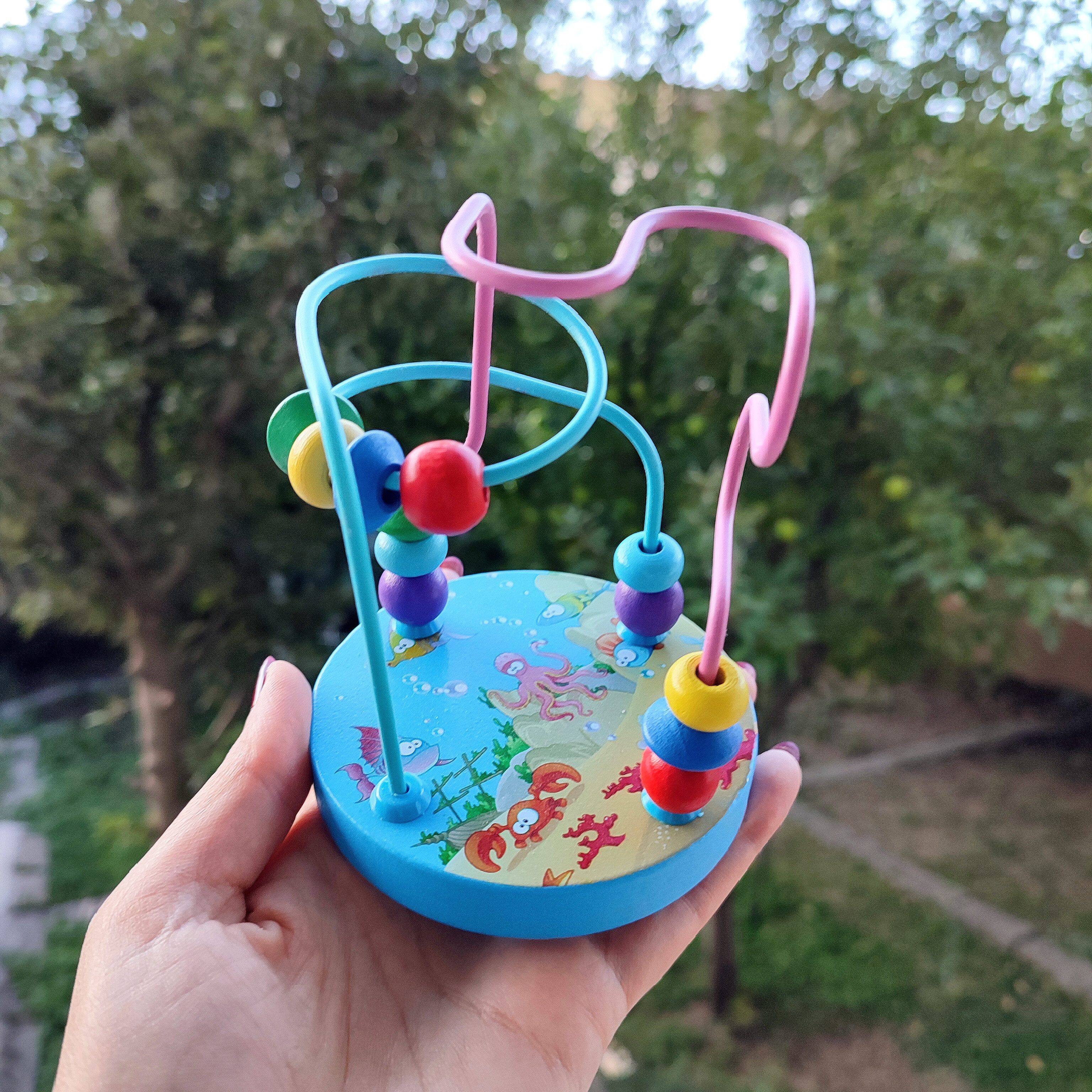 اسباب بازی پیچ و خم طرح دریایی