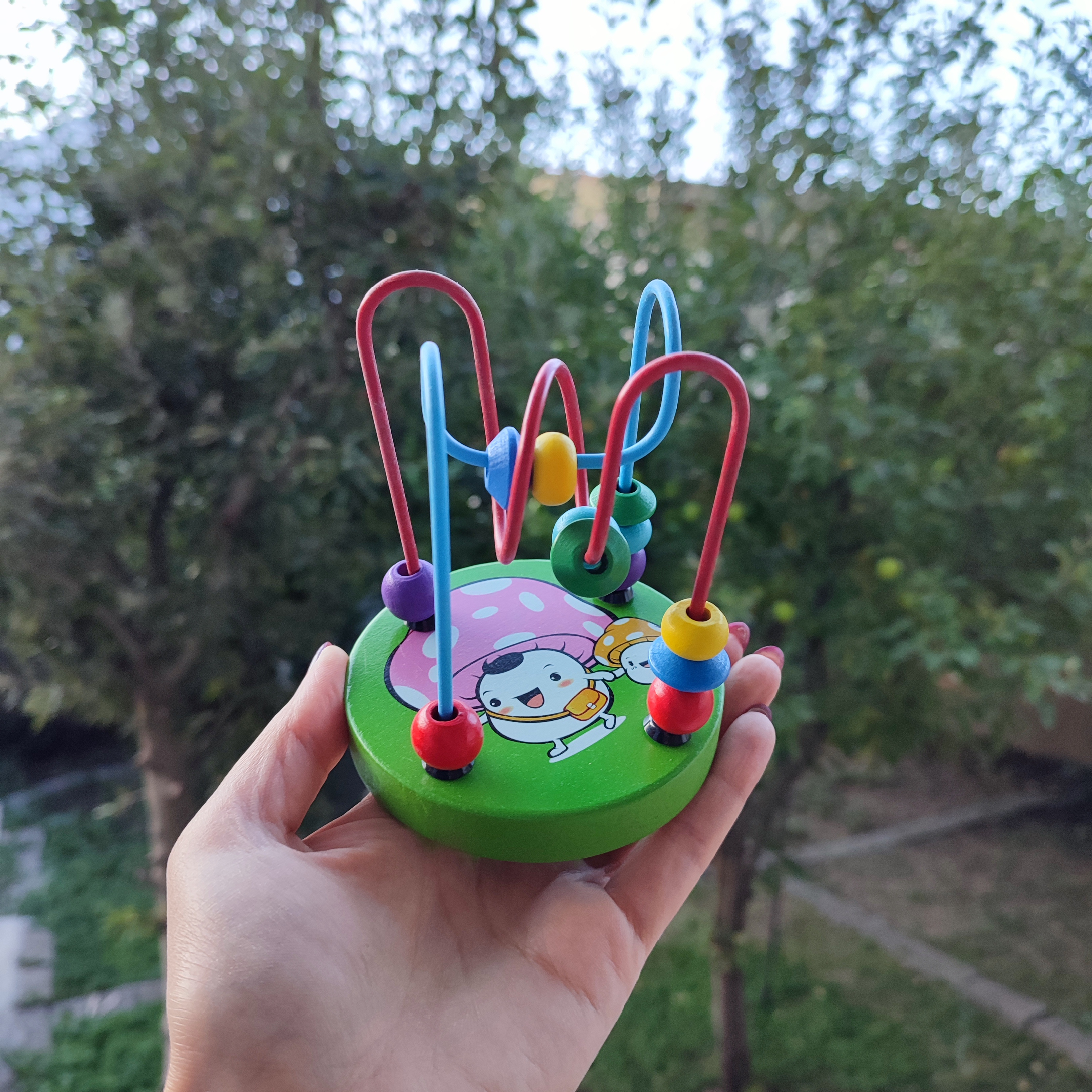 اسباب بازی پیچ و خم طرح قارچ