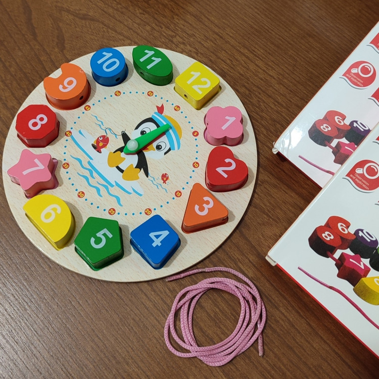 بازی آموزشی ساعت و نخواره