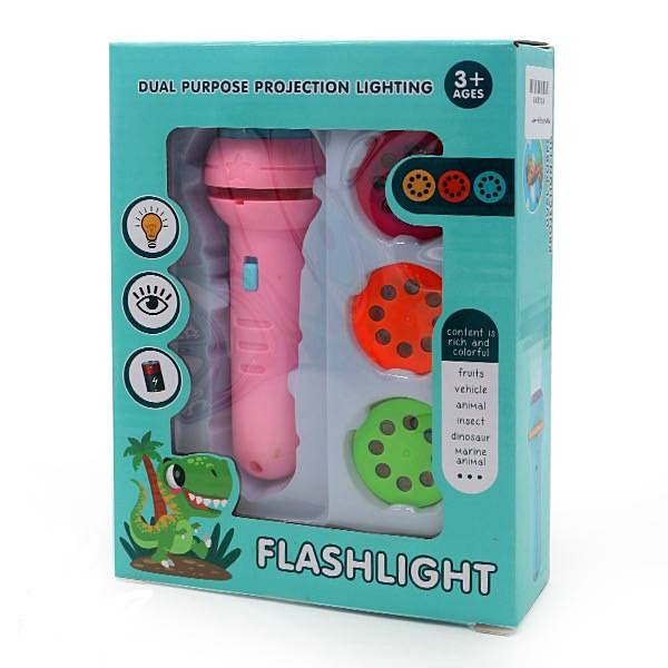 اسباب بازی چراغ قوه پرژکتوری جعبه دار