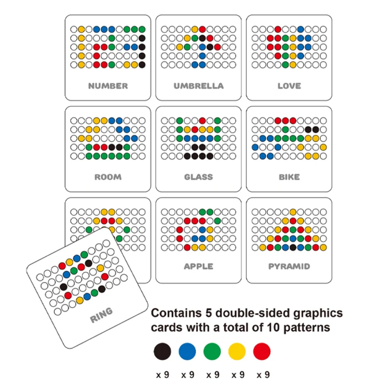 مینی برد مگنتی با الگو