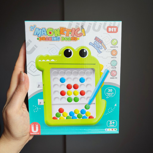 مینی برد مگنتی تمساح دارای جعبه