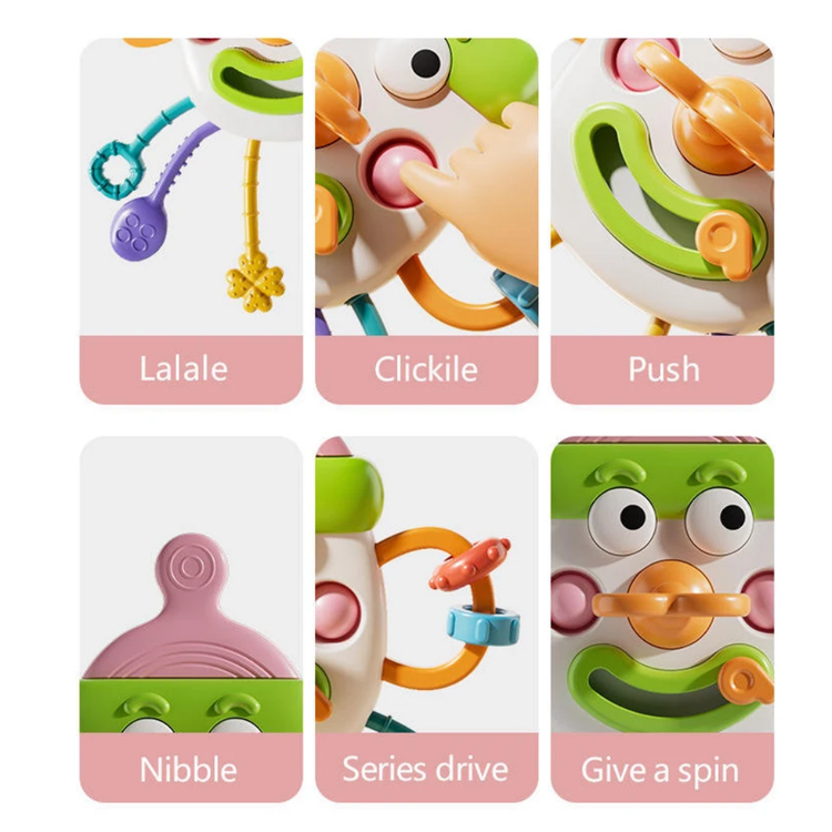 اسباب بازی بازی دستورزی رشته ای شیشه شیر دلقک