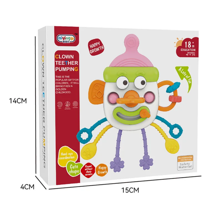 بازی دستورزی رشته ای شیشه شیر دلقک جعبه دار