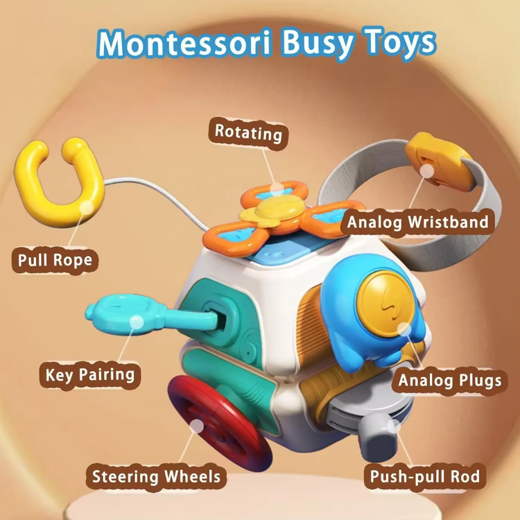 اسباب بازی بیزی بال فضایی ( سنسوری برد)