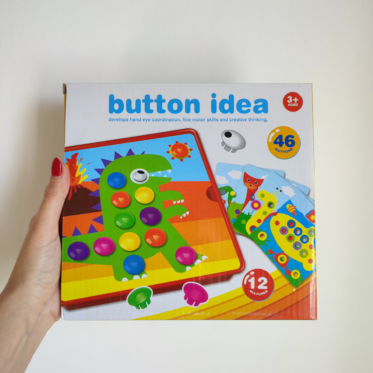 بازی فکری دکمه دکمه وارداتی، آموزش رنگ ها