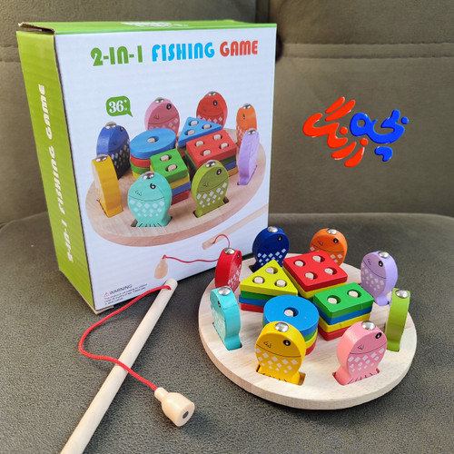 پایه اشکال چوبی و ماهیگیری وارداتی