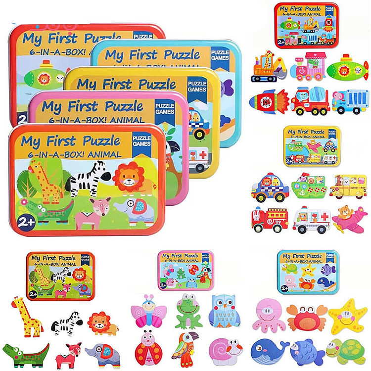 پازل شش در یک جعبه