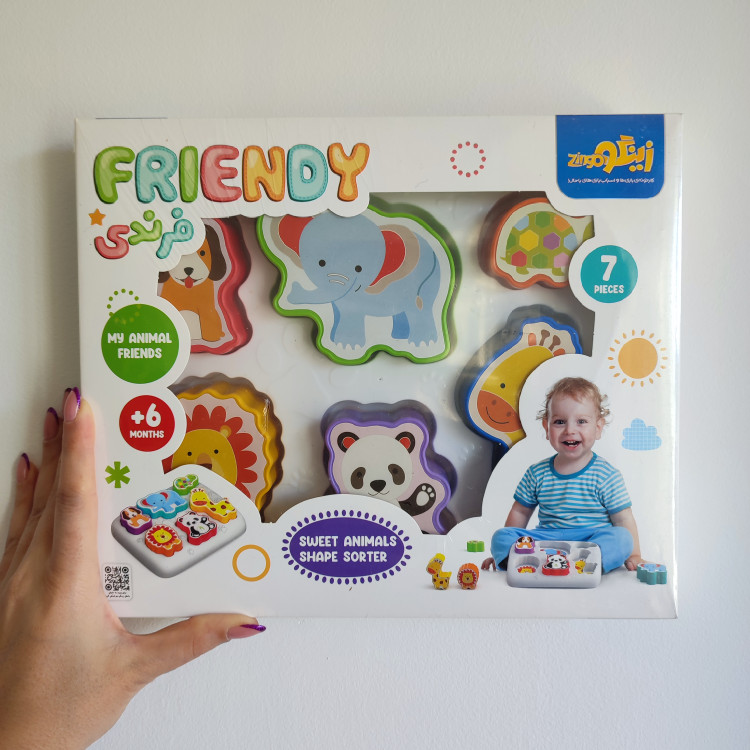 پازل آموزشی فرندی زینگو