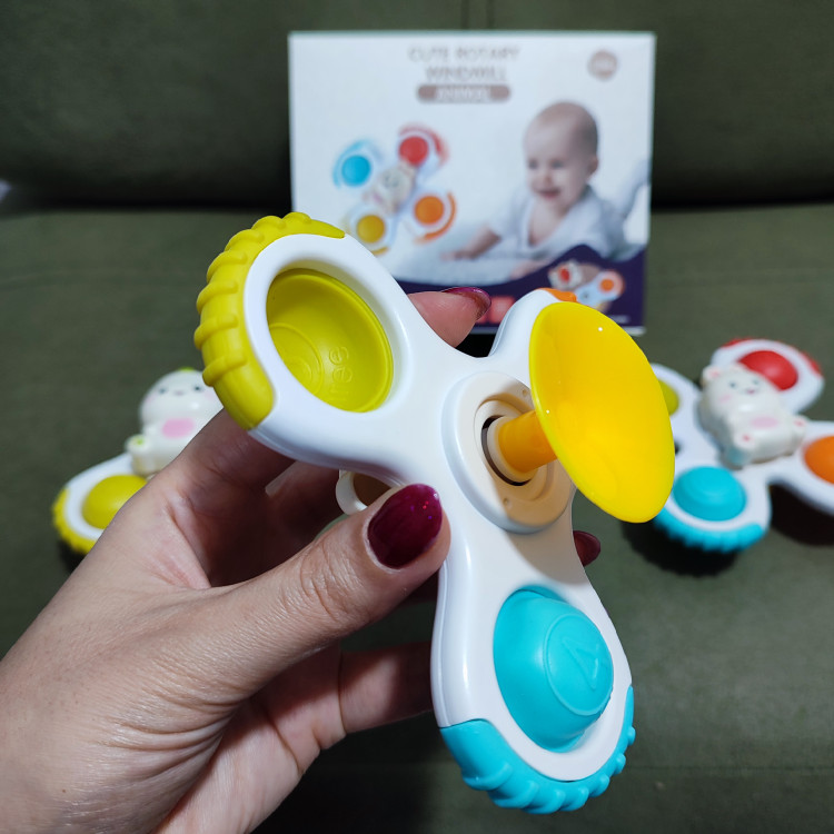 اسباب بازی اسپینر سه پر پاپیتی دندونگیردار