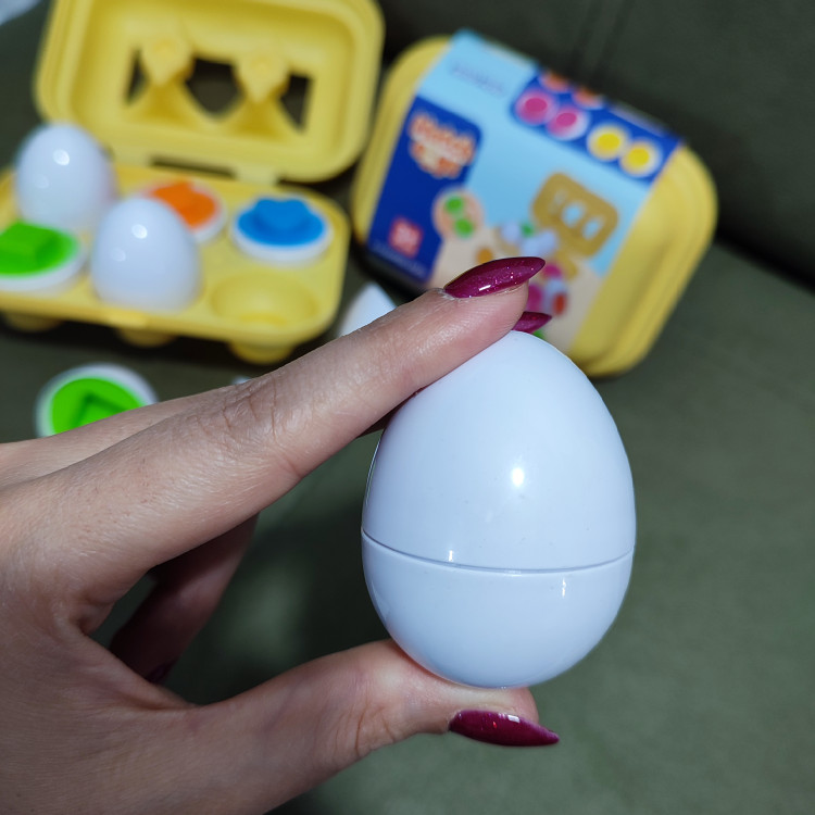 اسباب بازی آموزشی تخم مرغ فکری اشکال بامزه
