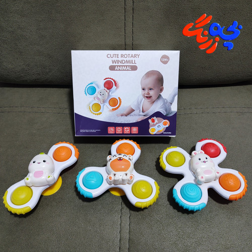 اسباب بازی اسپینر پاپیتی دندونگیردار کودک وارداتی