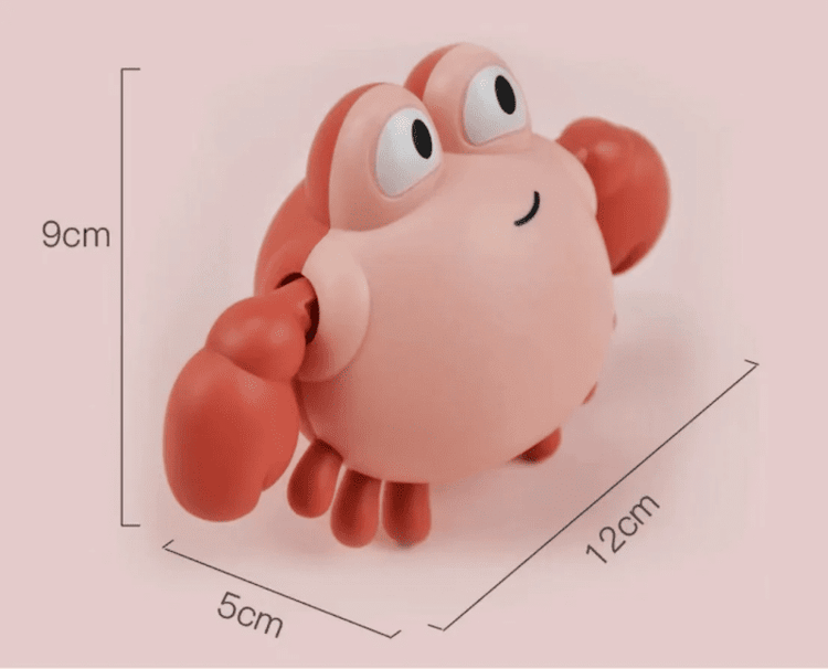 اسباب بازی کوکی حمام خرچنگ صورتی