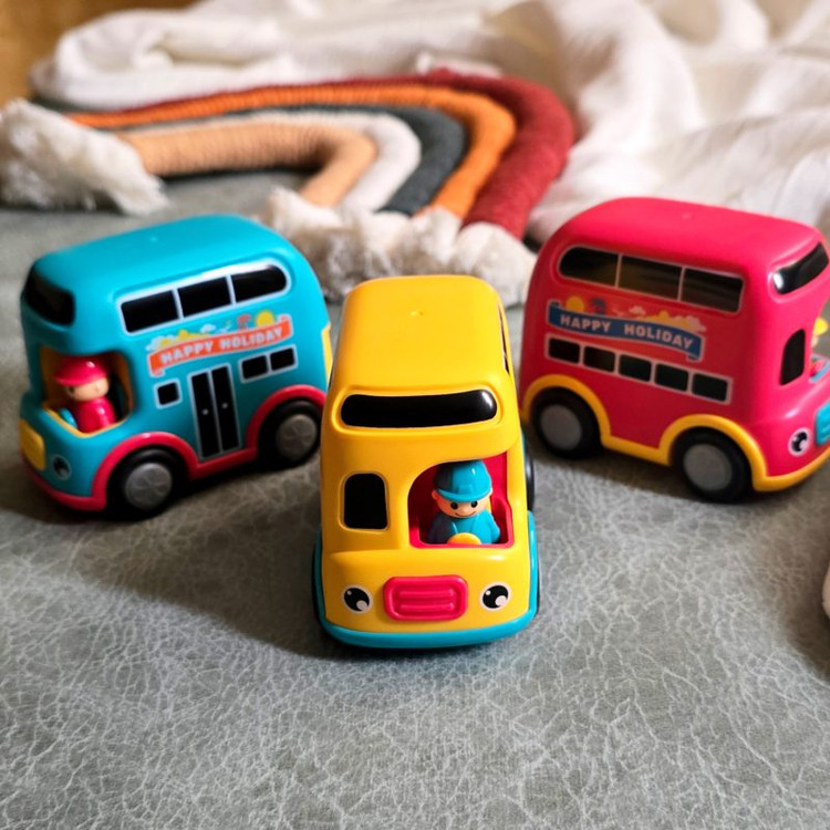 اسباب بازی اتوبوس قدرتی Happy Holiday کودک