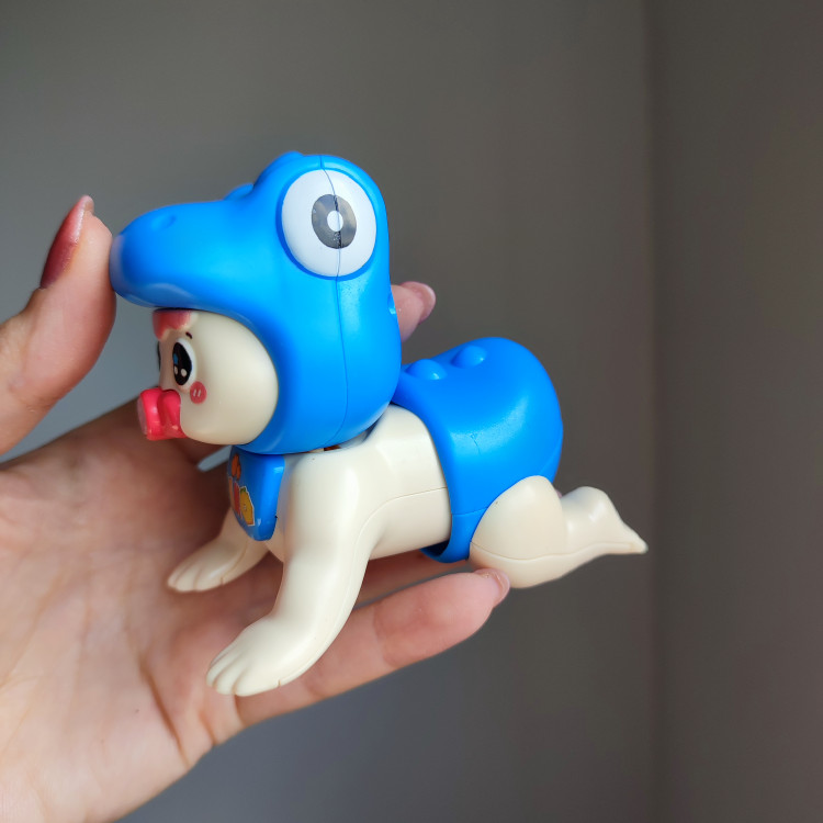 اسباب بازی کوکی نوزاد سوتکی رنگ آبی