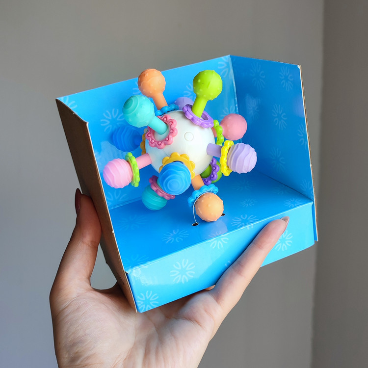 دندانگیر سیلیکونی جغجغه ای